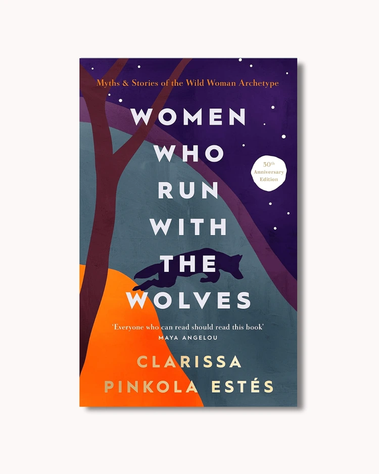 “Women Who Run With the Wolves” book by Clarissa Pinkola Estés. Divine feminine energy books